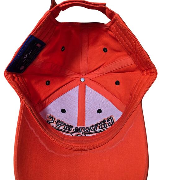 Oklahoma State University OSU Hat Classic Twill Hook & Loop Cap Orange Black - Picture 5 of 8